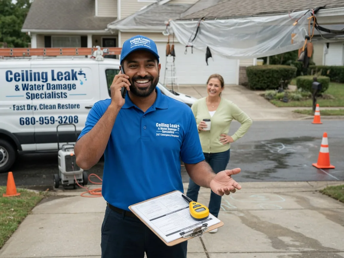 Ceiling Leak Cleanup Mirror Lake, NH FAQs